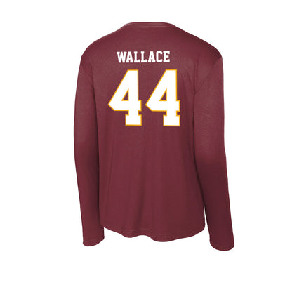Winthrop - NCAA Baseball : CJ Wallace - Classic Shersey Activewear Long Sleeve T-Shirt-1