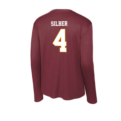 Winthrop - NCAA Women's Soccer : Mia Silber - Classic Shersey Activewear Long Sleeve T-Shirt-1