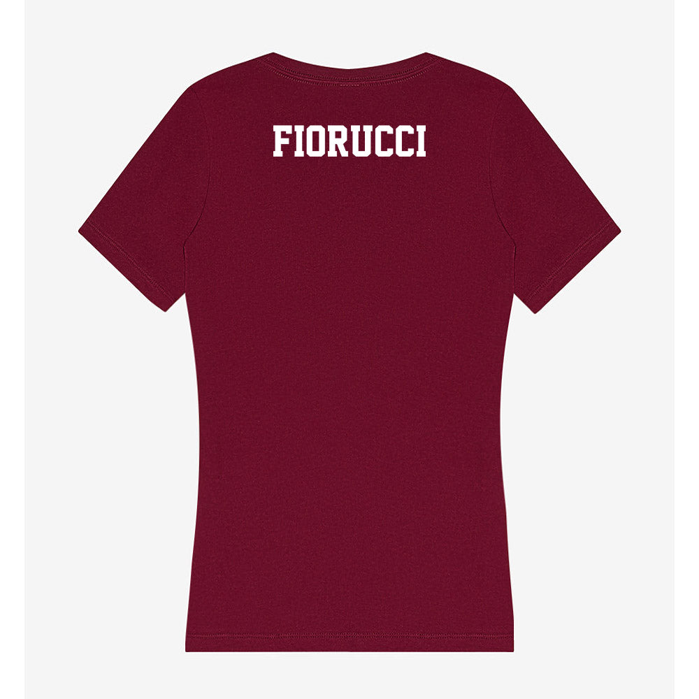 Winthrop - NCAA Women's Track & Field : Carina Fiorucci - Classic Shersey Women's V-Neck T-Shirt-1