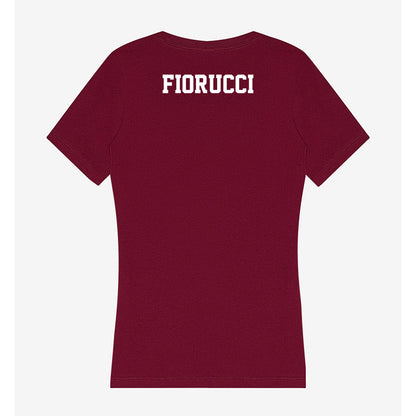 Winthrop - NCAA Women's Track & Field : Carina Fiorucci - Classic Shersey Women's V-Neck T-Shirt-1