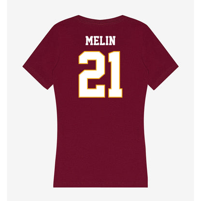 Winthrop - NCAA Women's Soccer : Camdyn Melin - Classic Shersey Women's V-Neck T-Shirt-1