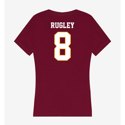 Winthrop - NCAA Women's Volleyball : Kimanni Rugley - Classic Shersey Women's V-Neck T-Shirt-1