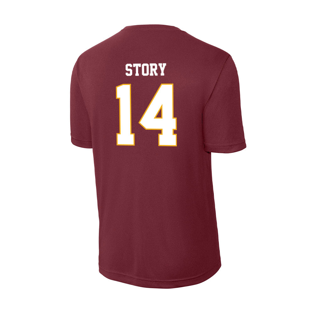 Winthrop - NCAA Men's Soccer : Logan Story - Classic Shersey Activewear T-Shirt-1