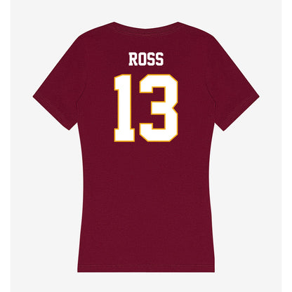 Winthrop - NCAA Women's Soccer : Ashley Ross - Classic Shersey Women's V-Neck T-Shirt-1