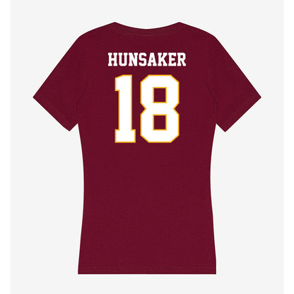 Winthrop - NCAA Women's Soccer : Violet Hunsaker - Classic Shersey Women's V-Neck T-Shirt-1