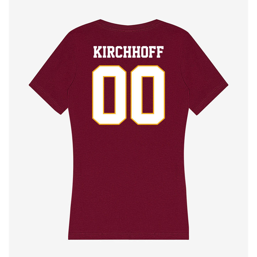 Winthrop - NCAA Women's Lacrosse : Susan Kirchhoff - Classic Shersey Women's V-Neck T-Shirt-1