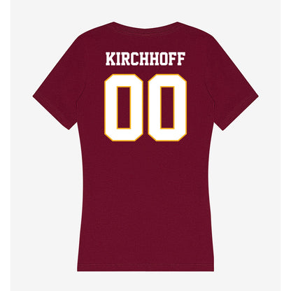 Winthrop - NCAA Women's Lacrosse : Susan Kirchhoff - Classic Shersey Women's V-Neck T-Shirt-1