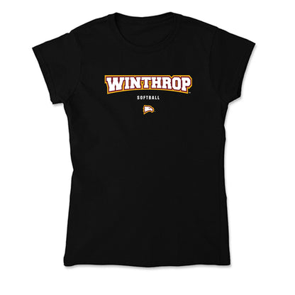Winthrop - NCAA Softball : Tia Beckham - Classic Shersey Soft Style Women’s T-Shirt-0