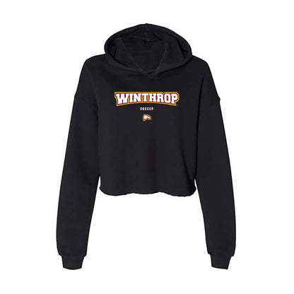 Winthrop - NCAA Women's Soccer : Violet Hunsaker - Classic Shersey Women's Crop Fleece Hoodie-0