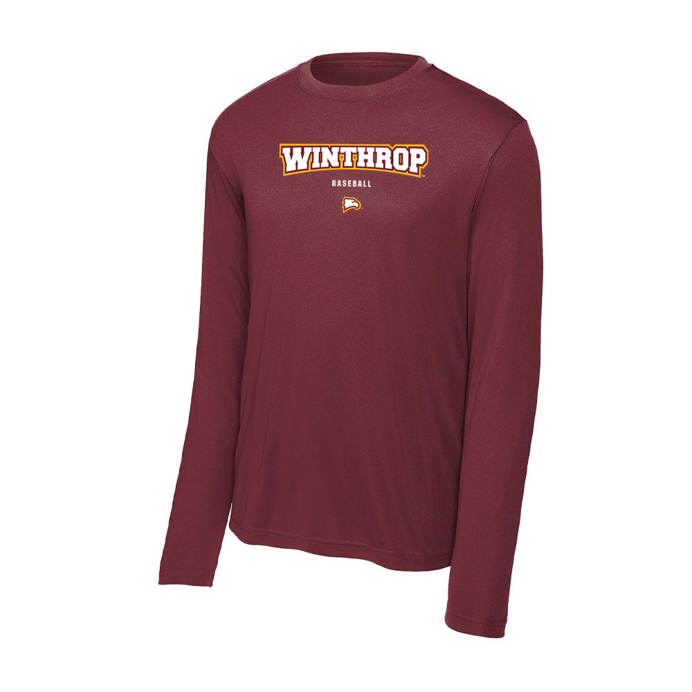 Winthrop - NCAA Baseball : Colby McNeely - Classic Shersey Activewear Long Sleeve T-Shirt-0