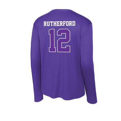SFA - NCAA Football : Gavin Rutherford - Classic Shersey Activewear Long Sleeve T-Shirt-1