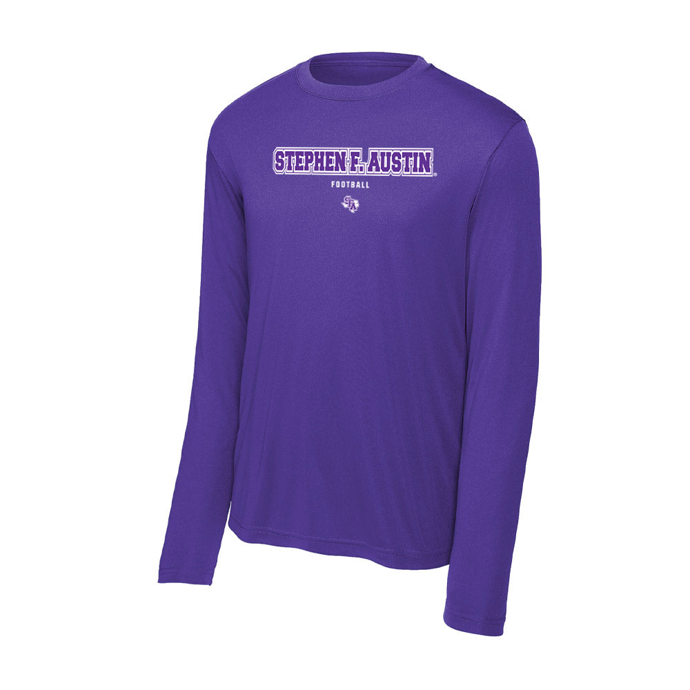 SFA - NCAA Football : Jamiah Harvey - Classic Shersey Activewear Long Sleeve T-Shirt-0