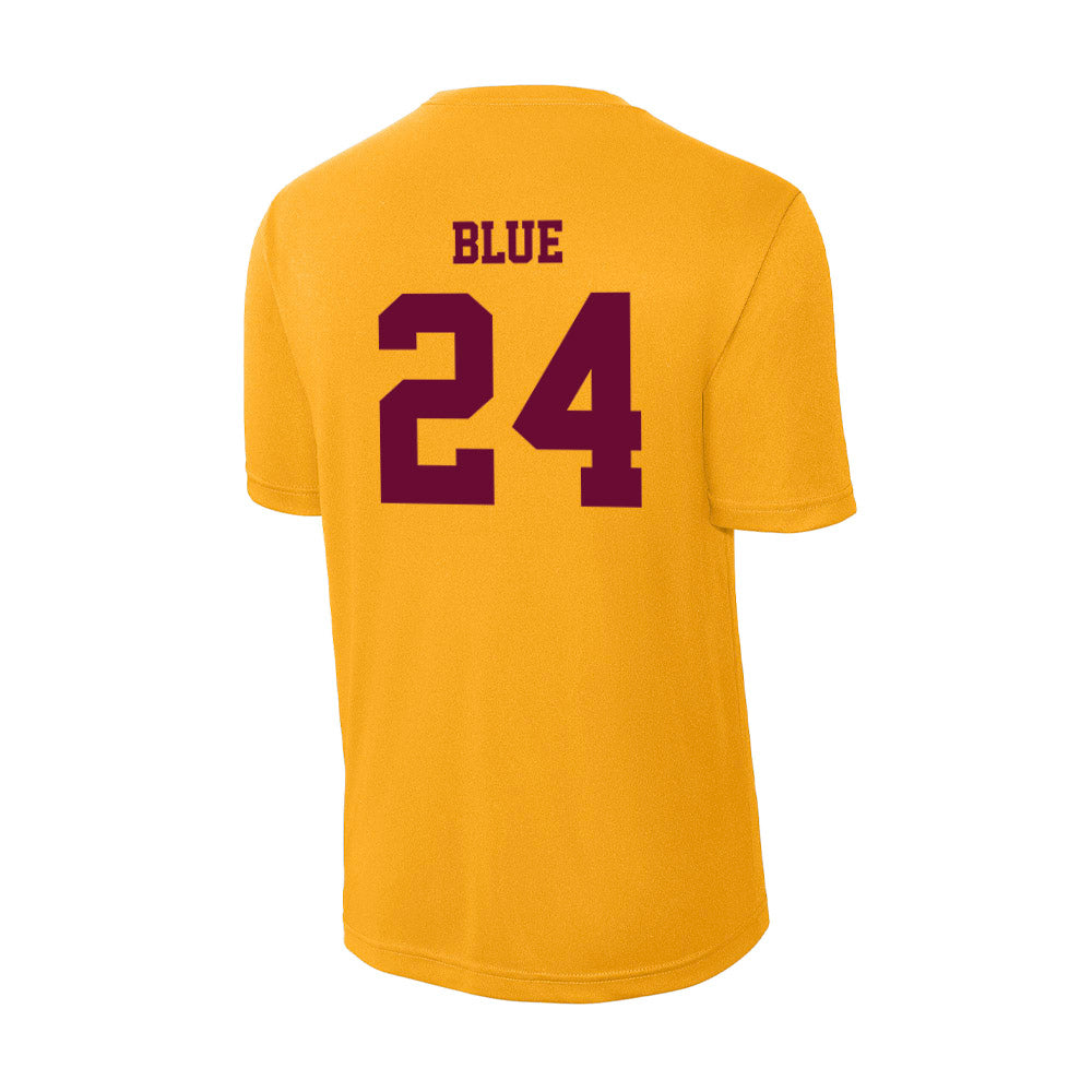 Central Michigan - NCAA Football : Vaughn Blue - Activewear T-Shirt-1