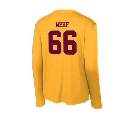 Central Michigan - NCAA Football : Matthew Nehf - Activewear Long Sleeve T-Shirt-1
