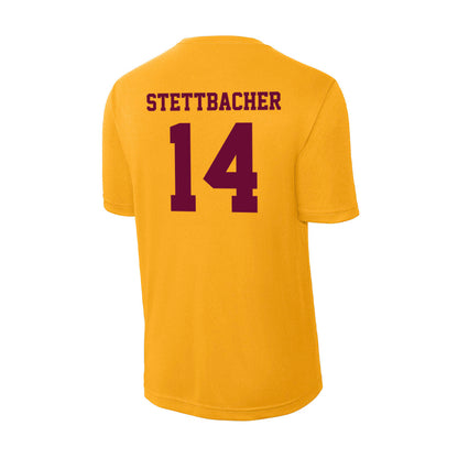 Central Michigan - NCAA Baseball : Drew Stettbacher - Activewear T-Shirt-1