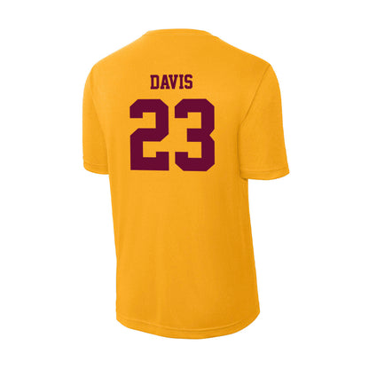 Central Michigan - NCAA Women's Basketball : Summer Davis - Activewear T-Shirt-1