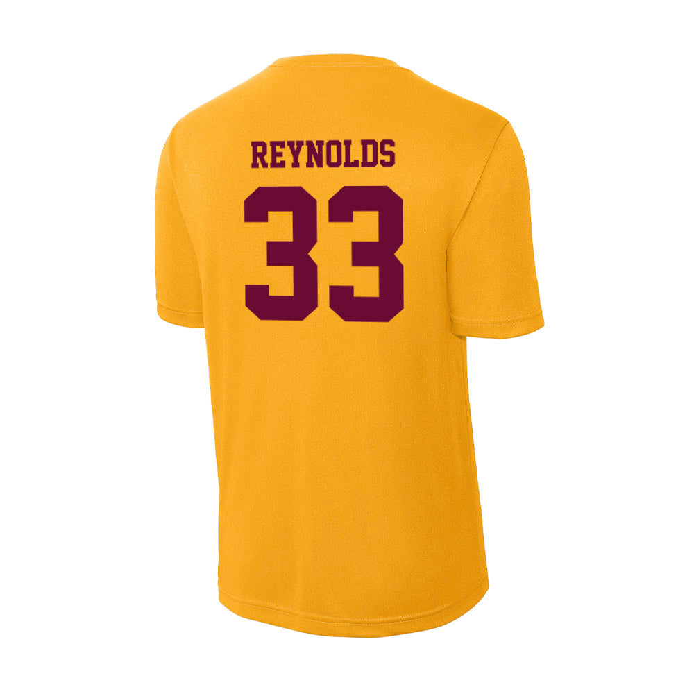 Central Michigan - NCAA Football : Elijah Reynolds - Activewear T-Shirt-1