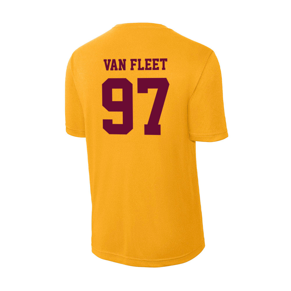 Central Michigan - NCAA Football : Maxwell Van Fleet - Activewear T-Shirt-1