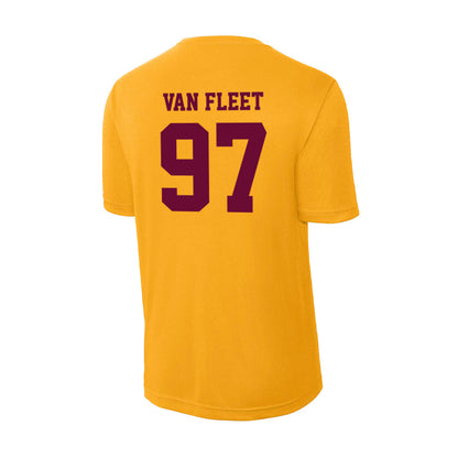 Central Michigan - NCAA Football : Maxwell Van Fleet - Activewear T-Shirt-1