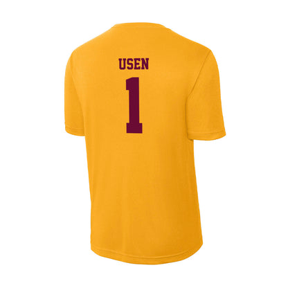 Central Michigan - NCAA Men's Basketball : Nsikan Usen - Activewear T-Shirt-1