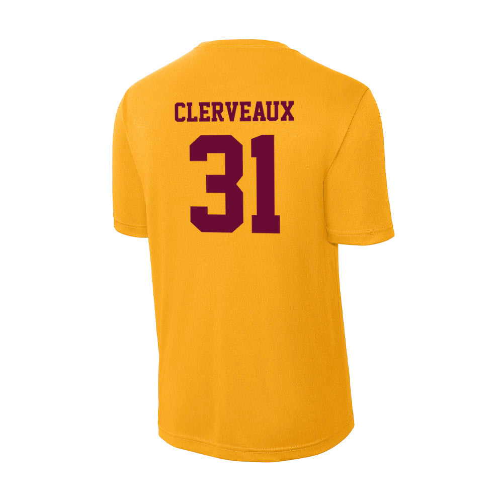 Central Michigan - NCAA Football : Jayden Clerveaux - Activewear T-Shirt-1