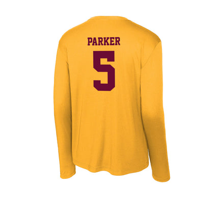 Central Michigan - NCAA Women's Basketball : Audrey Parker - Activewear Long Sleeve T-Shirt-1