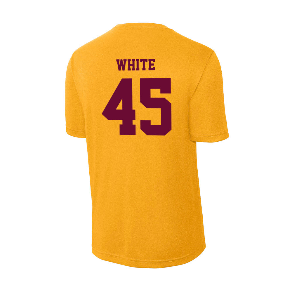 Central Michigan - NCAA Football : Xavier White - Activewear T-Shirt-1