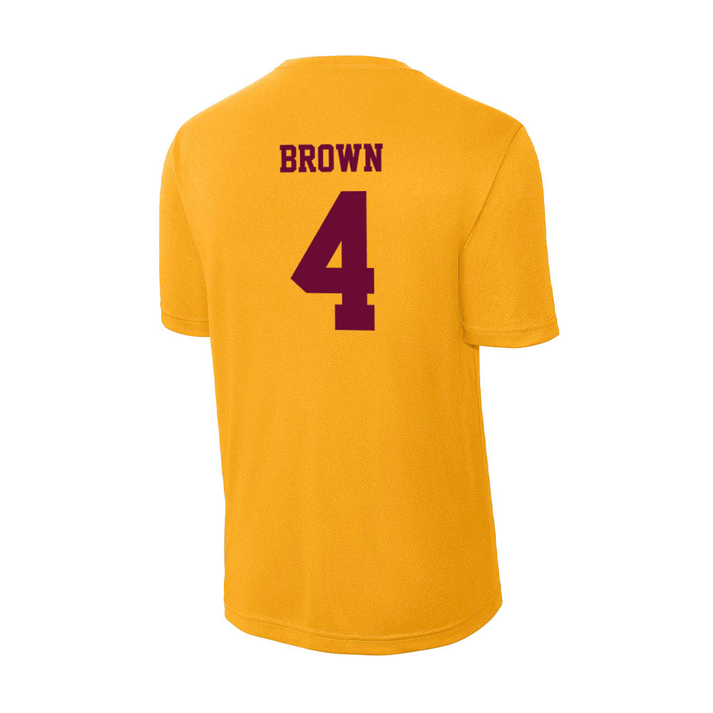 Central Michigan - NCAA Women's Basketball : Sarah Brown - Activewear T-Shirt-1