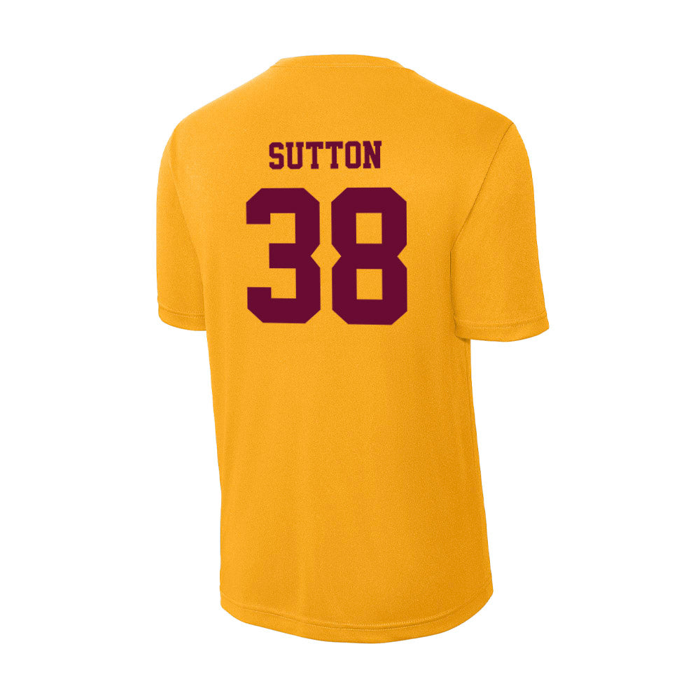 Central Michigan - NCAA Football : Eshawn Sutton - Activewear T-Shirt-1