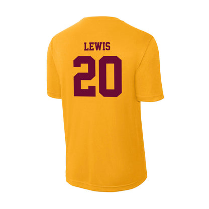 Central Michigan - NCAA Football : Langston Lewis - Activewear T-Shirt-1