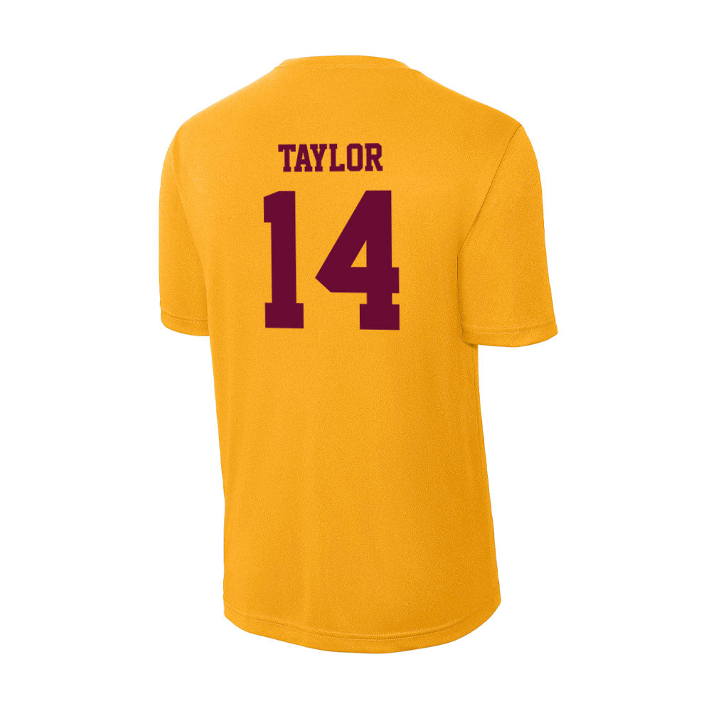 Central Michigan - NCAA Football : Justin Taylor - Activewear T-Shirt-1