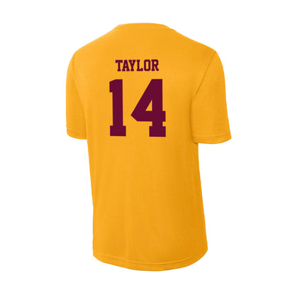 Central Michigan - NCAA Football : Justin Taylor - Activewear T-Shirt-1