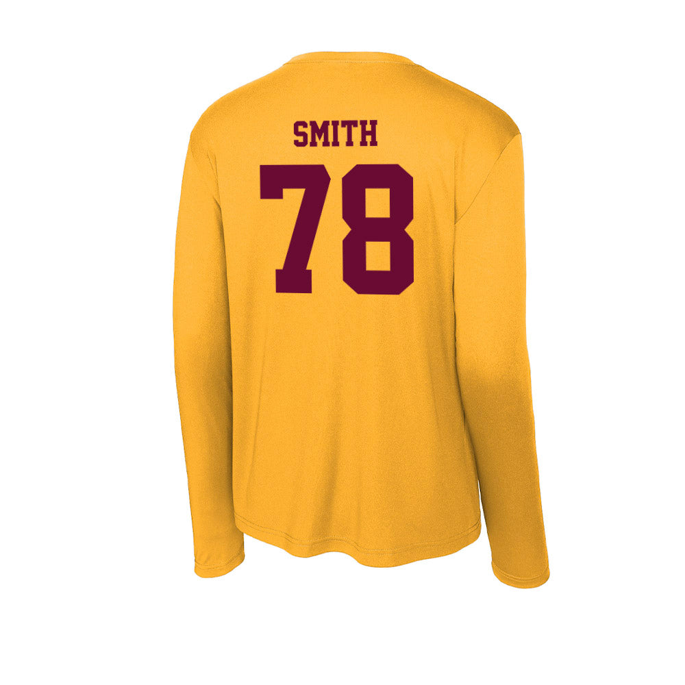 Central Michigan - NCAA Football : Talon Smith - Activewear Long Sleeve T-Shirt-1