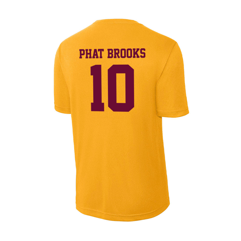 Central Michigan - NCAA Men's Basketball : Phat Phat Brooks - Activewear T-Shirt-1