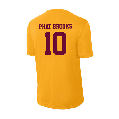 Central Michigan - NCAA Men's Basketball : Phat Phat Brooks - Activewear T-Shirt-1