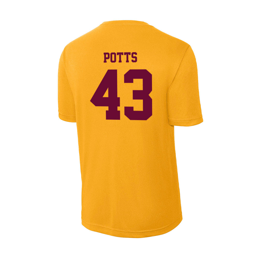Central Michigan - NCAA Baseball : Tyson Potts - Activewear T-Shirt-1
