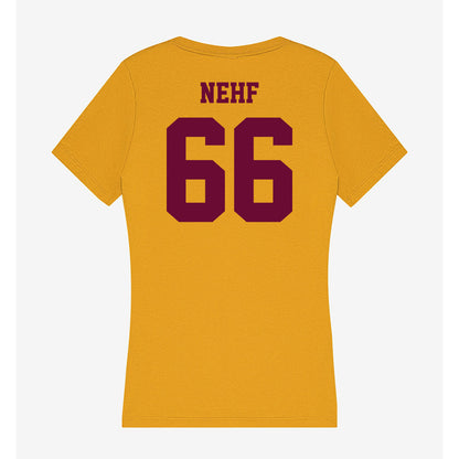 Central Michigan - NCAA Football : Matthew Nehf - Women's V-Neck T-Shirt-1