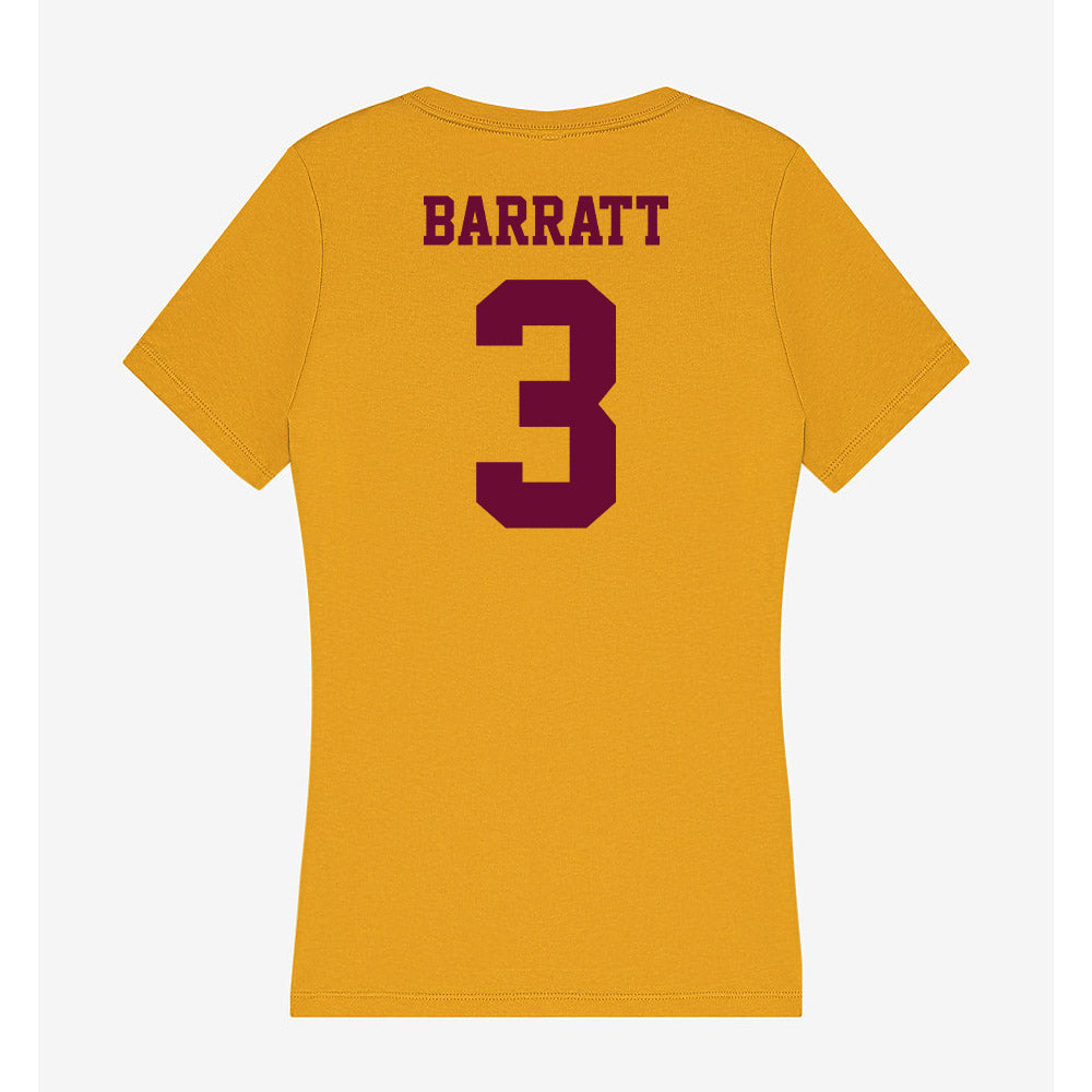 Central Michigan - NCAA Women's Lacrosse : Kelsey Barratt - Women's V-Neck T-Shirt-1