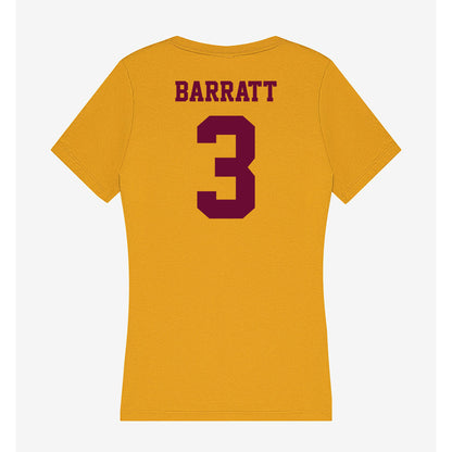 Central Michigan - NCAA Women's Lacrosse : Kelsey Barratt - Women's V-Neck T-Shirt-1