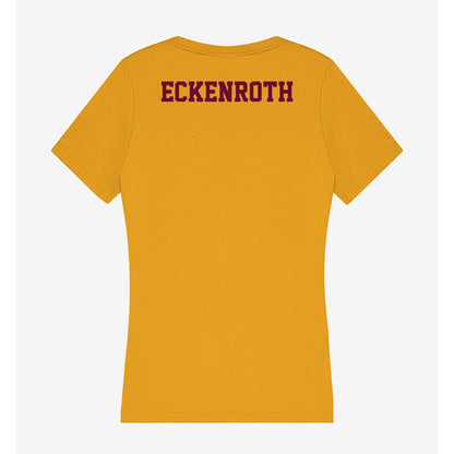 Central Michigan - NCAA Women's Field Hockey : Bri Eckenroth - Women's V-Neck T-Shirt-1