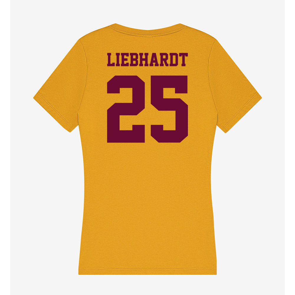 Central Michigan - NCAA Football : Trey Liebhardt - Women's V-Neck T-Shirt-1