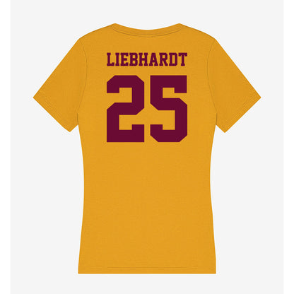 Central Michigan - NCAA Football : Trey Liebhardt - Women's V-Neck T-Shirt-1