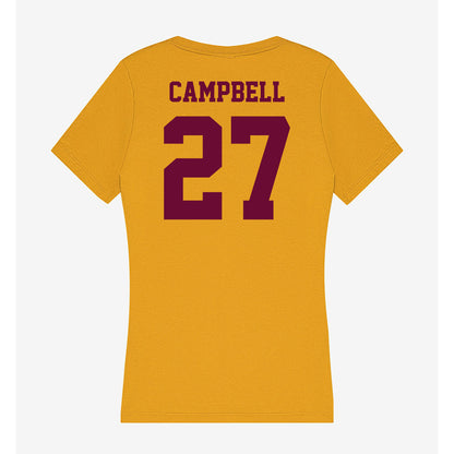 Central Michigan - NCAA Football : Tysen Campbell - Women's V-Neck T-Shirt-1