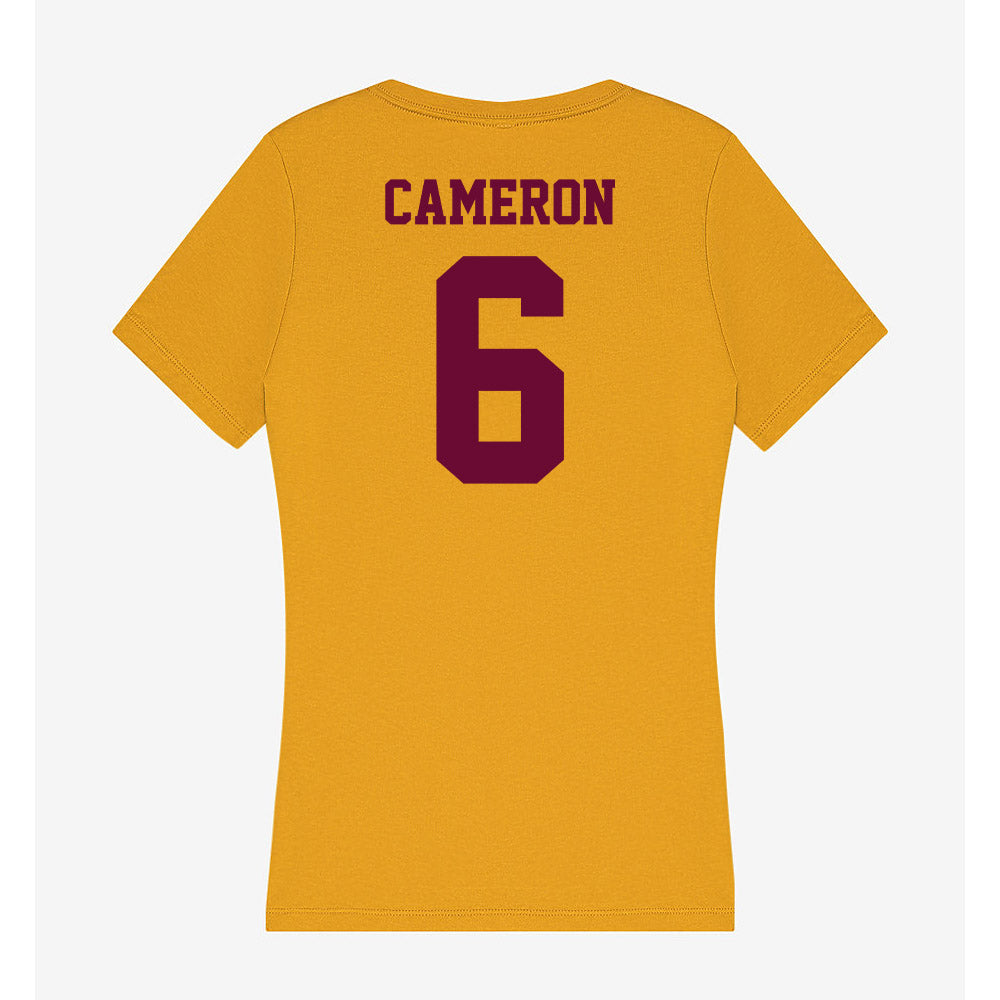 Central Michigan - NCAA Women's Soccer : Grace Cameron - Women's V-Neck T-Shirt-1