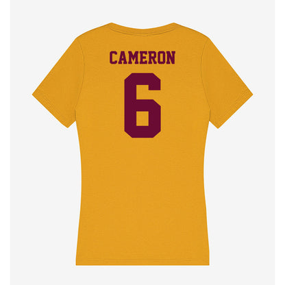 Central Michigan - NCAA Women's Soccer : Grace Cameron - Women's V-Neck T-Shirt-1