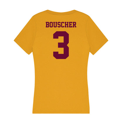 Central Michigan - NCAA Baseball : Dominic Bouscher - Women's V-Neck T-Shirt-1