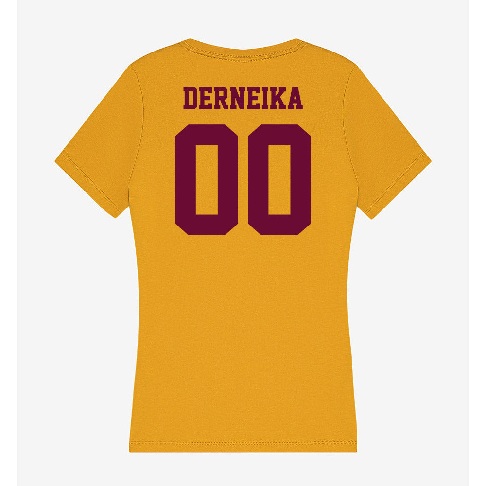 Central Michigan - NCAA Women's Soccer : Nada Derneika - Women's V-Neck T-Shirt-1