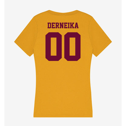 Central Michigan - NCAA Women's Soccer : Nada Derneika - Women's V-Neck T-Shirt-1
