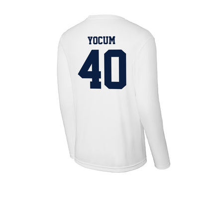 Northern Arizona - NCAA Football : Kruz Yocum - Activewear Long Sleeve T-Shirt-1