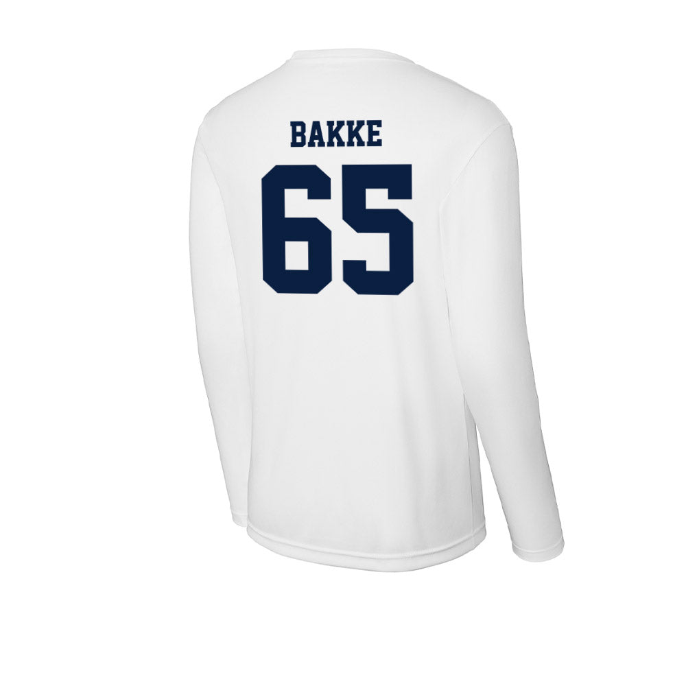 Northern Arizona - NCAA Football : Brady Bakke - Activewear Long Sleeve T-Shirt-1